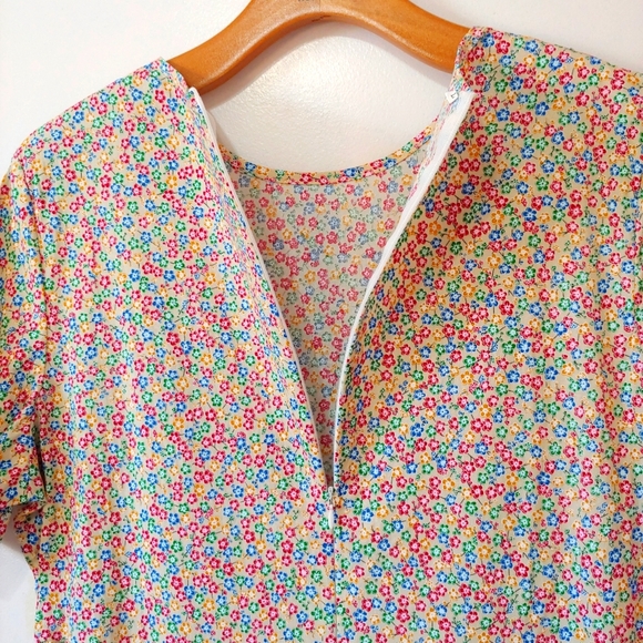 Emery Rose Floral Dress cottage Core - Picture 9 of 14